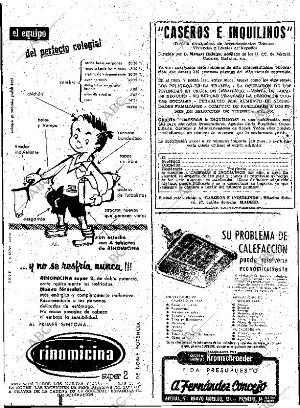 ABC MADRID 05-11-1957 página 6