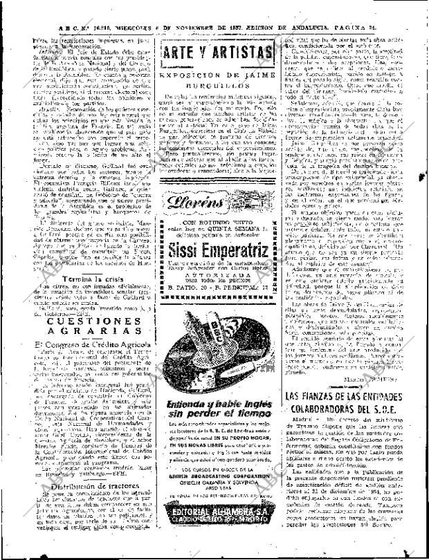 ABC SEVILLA 06-11-1957 página 24