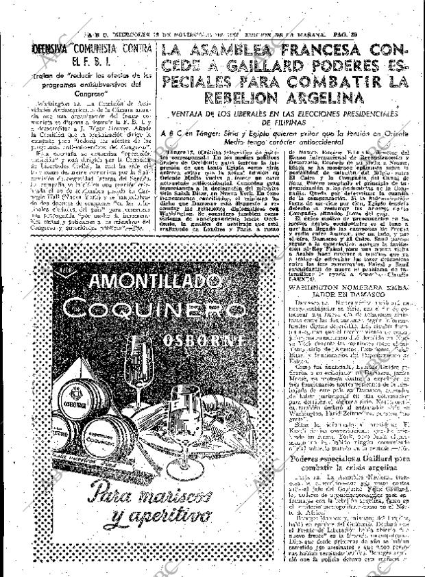 ABC MADRID 13-11-1957 página 39