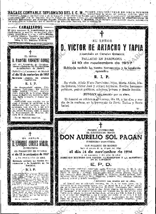 ABC MADRID 13-11-1957 página 70