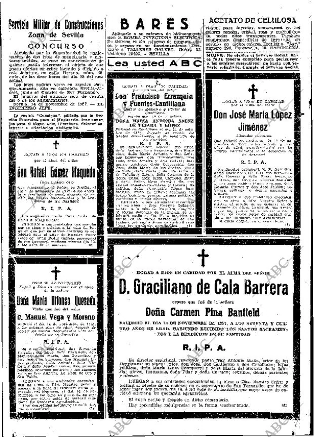 ABC SEVILLA 14-11-1957 página 38