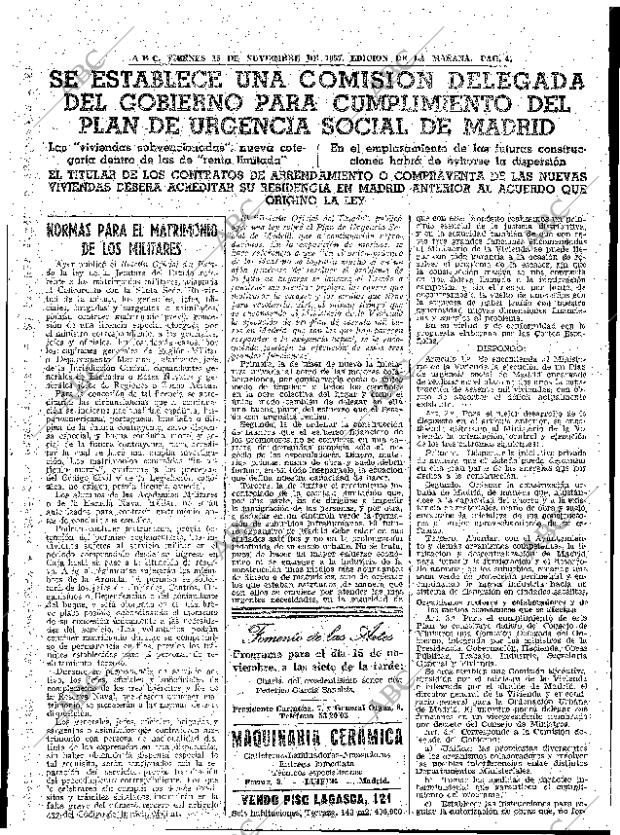 ABC MADRID 15-11-1957 página 47