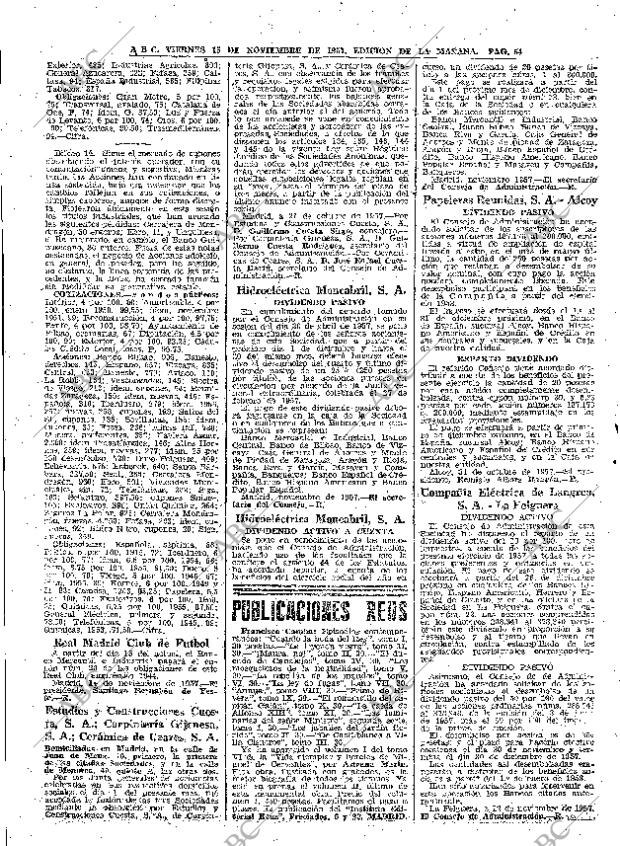ABC MADRID 15-11-1957 página 54