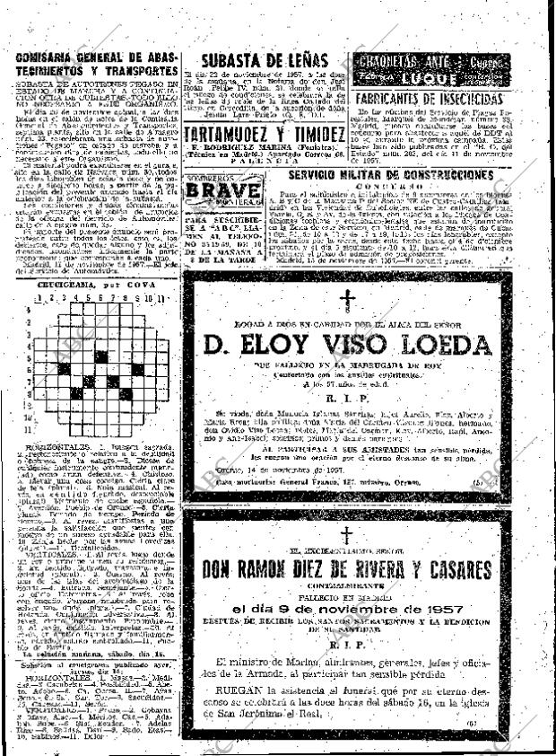 ABC MADRID 15-11-1957 página 67