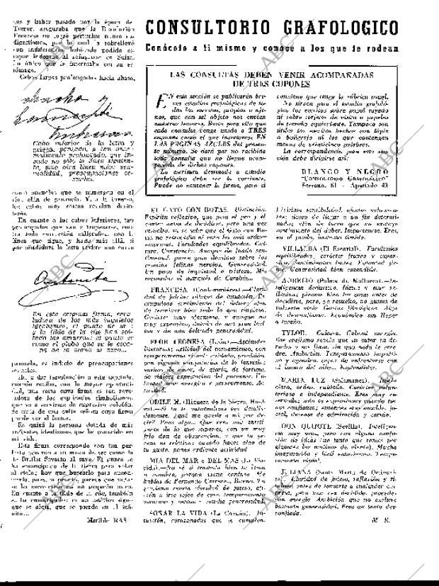 BLANCO Y NEGRO MADRID 16-11-1957 página 9