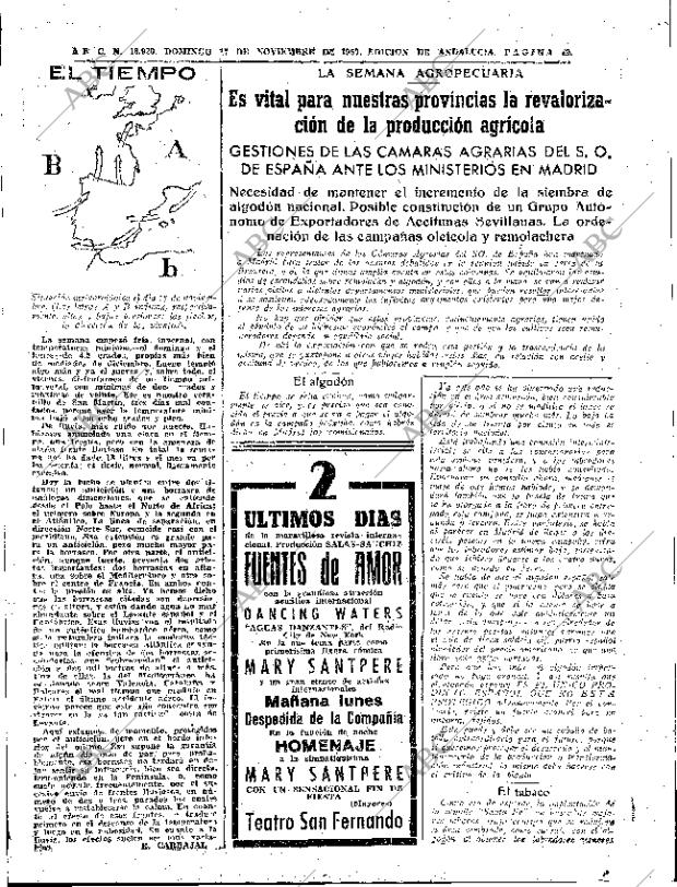 ABC SEVILLA 17-11-1957 página 49