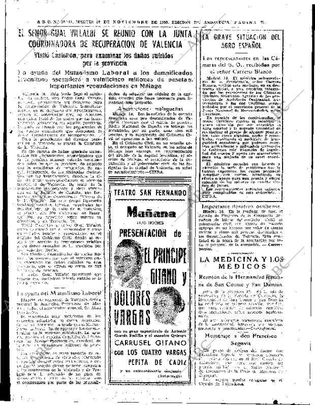 ABC SEVILLA 19-11-1957 página 27