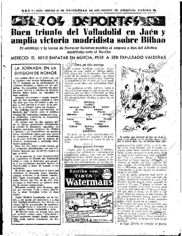 ABC SEVILLA 19-11-1957 página 37