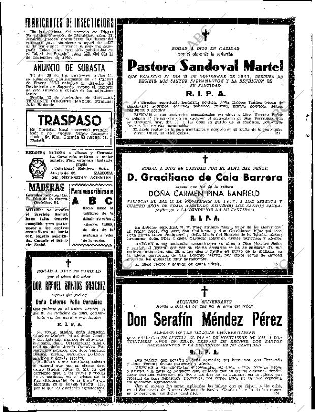 ABC SEVILLA 19-11-1957 página 46