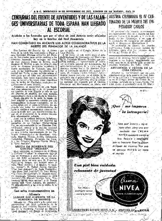 ABC MADRID 20-11-1957 página 35