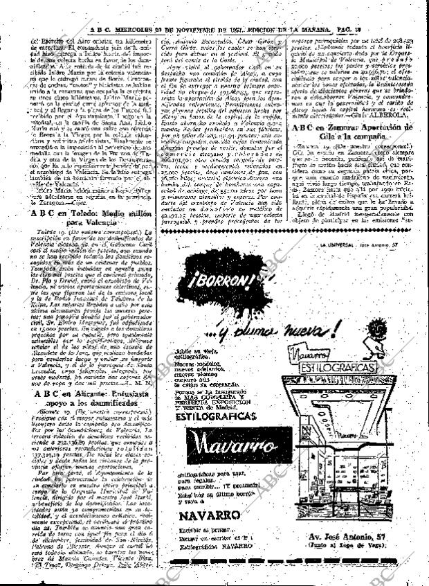 ABC MADRID 20-11-1957 página 39