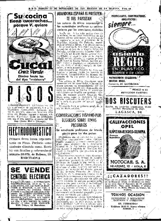 ABC MADRID 23-11-1957 página 44