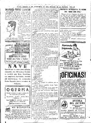 ABC MADRID 23-11-1957 página 56