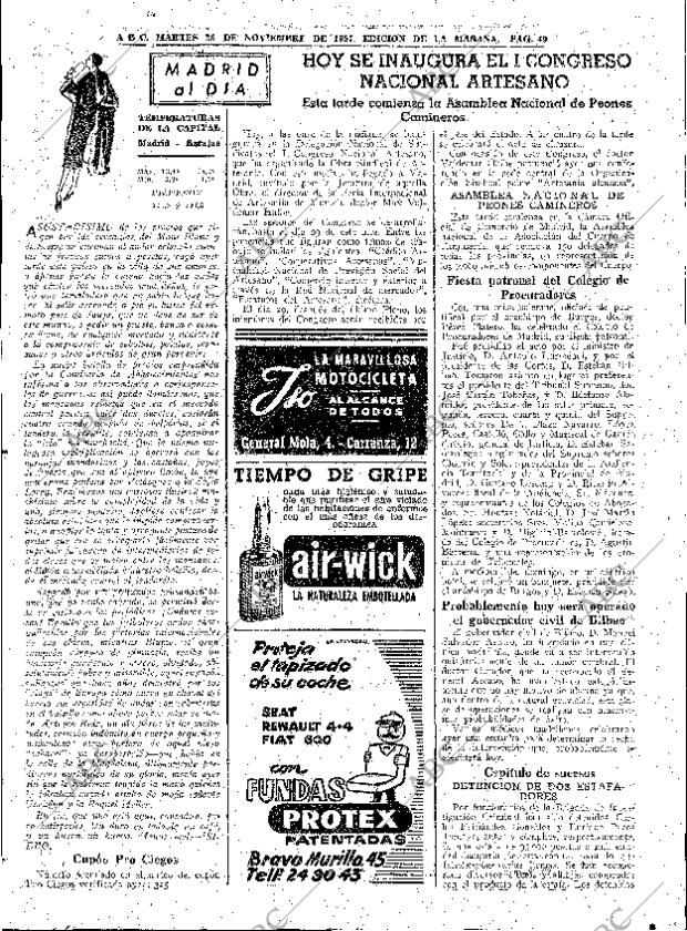 ABC MADRID 26-11-1957 página 49