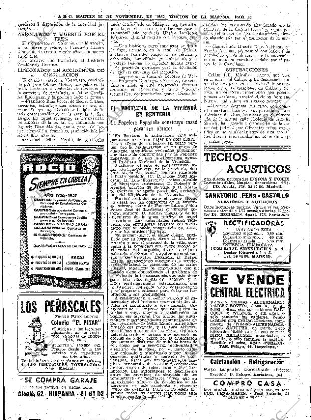 ABC MADRID 26-11-1957 página 50