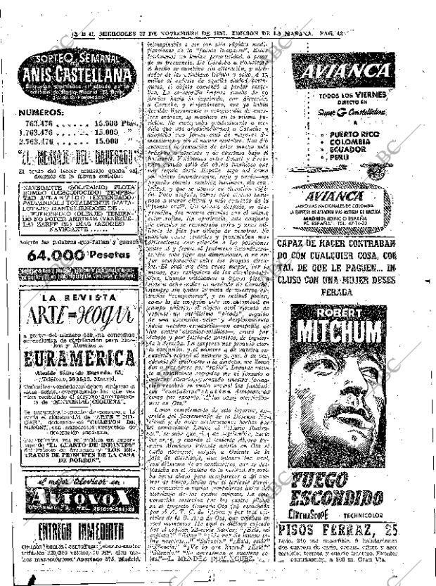 ABC MADRID 27-11-1957 página 42