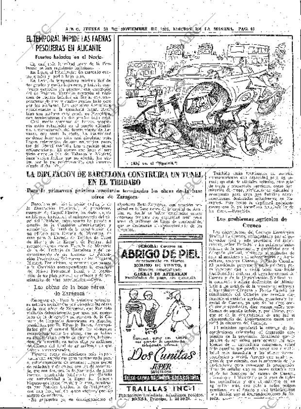 ABC MADRID 28-11-1957 página 45