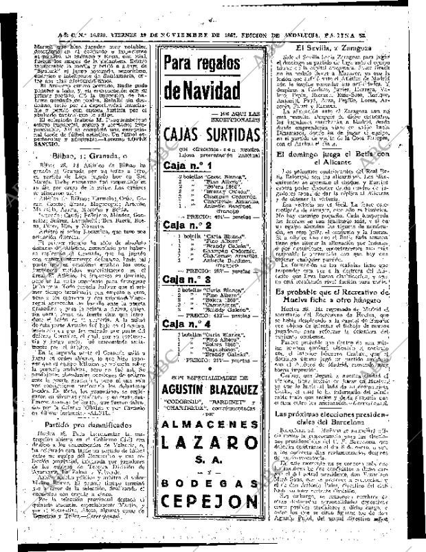 ABC SEVILLA 29-11-1957 página 32