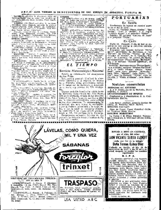 ABC SEVILLA 29-11-1957 página 36