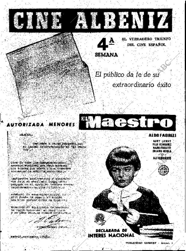 ABC MADRID 30-11-1957 página 27