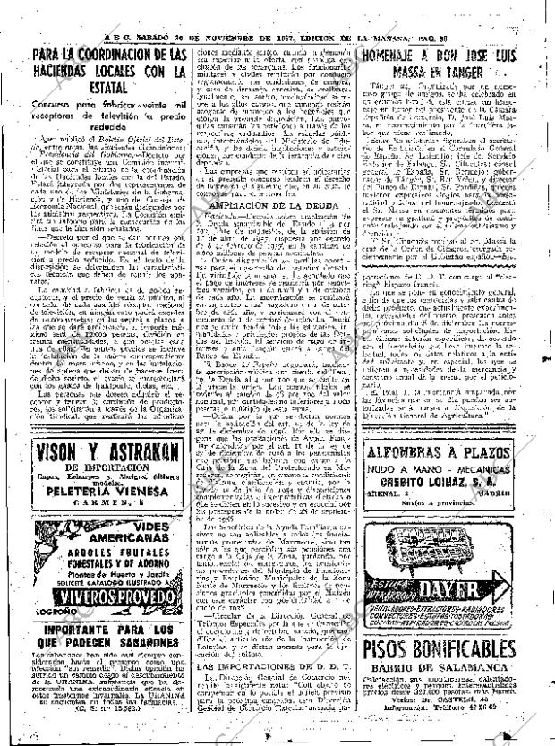 ABC MADRID 30-11-1957 página 38