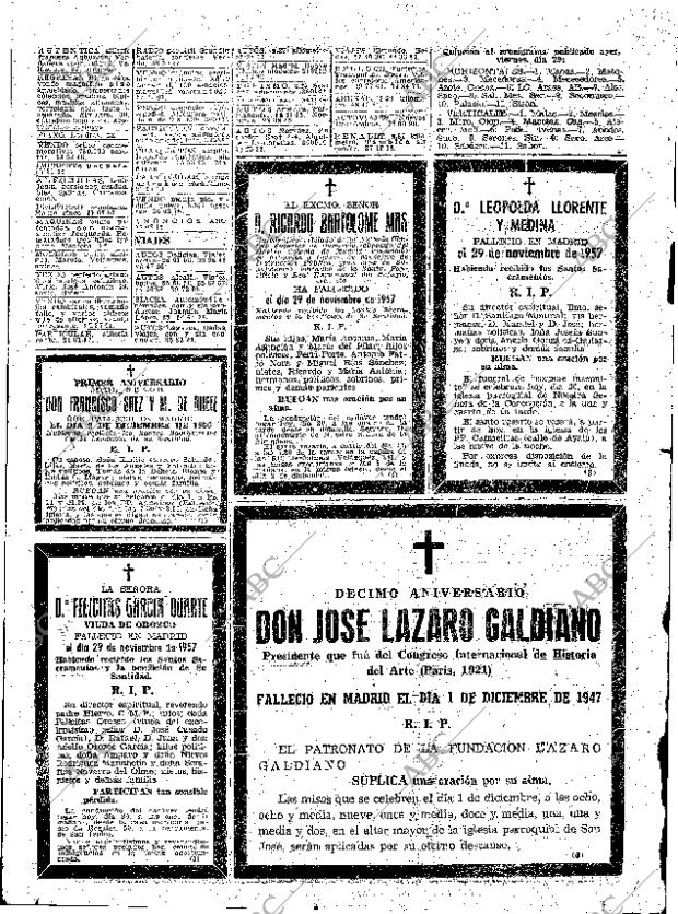 ABC MADRID 30-11-1957 página 72