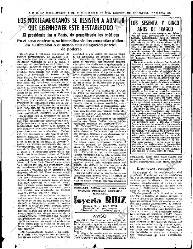 ABC SEVILLA 05-12-1957 página 17