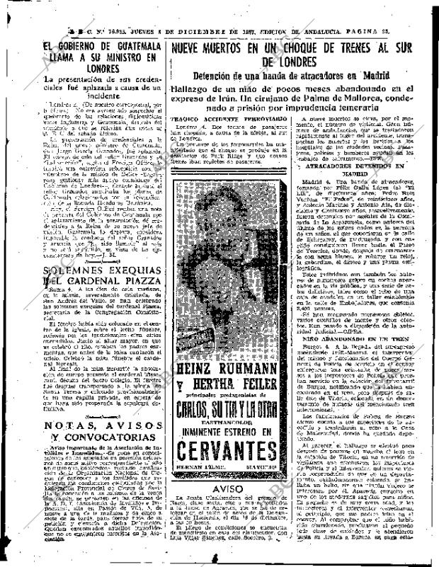 ABC SEVILLA 05-12-1957 página 25