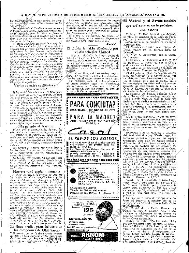 ABC SEVILLA 05-12-1957 página 32