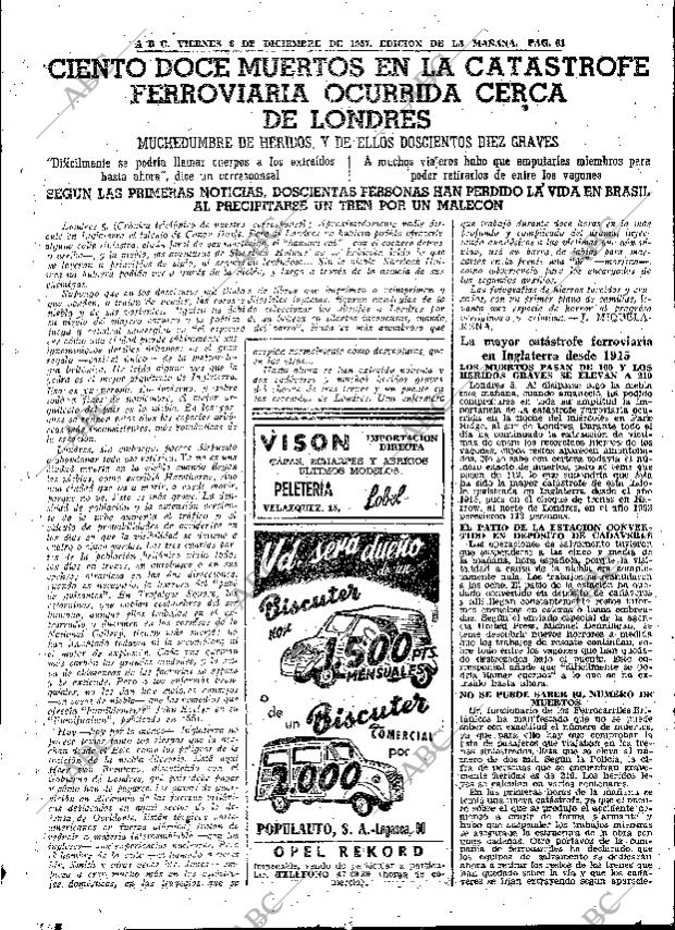 ABC MADRID 06-12-1957 página 61