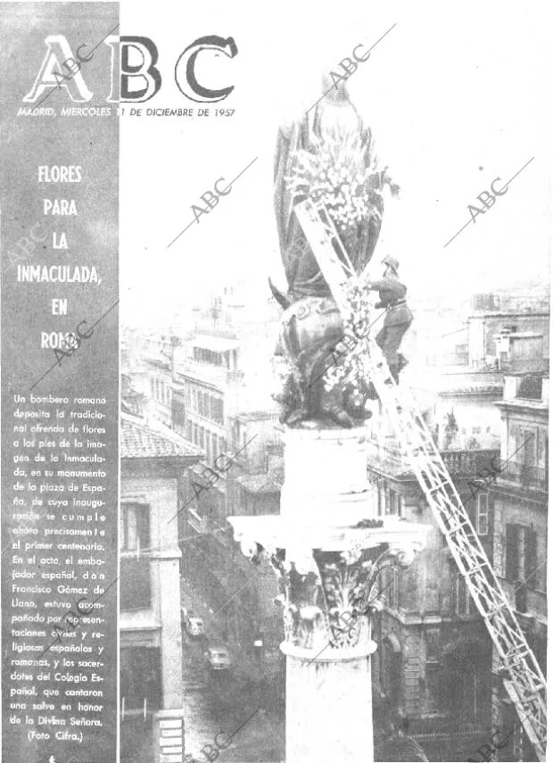 ABC MADRID 11-12-1957 página 1