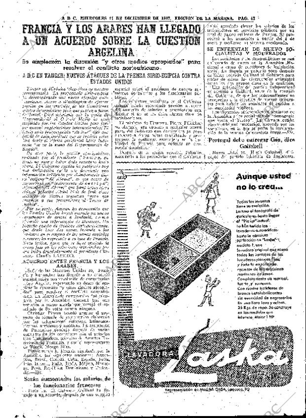 ABC MADRID 11-12-1957 página 43