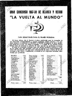 BLANCO Y NEGRO MADRID 14-12-1957 página 100