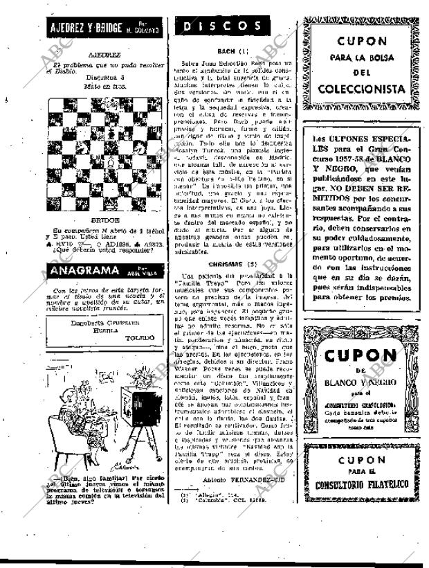 BLANCO Y NEGRO MADRID 14-12-1957 página 117