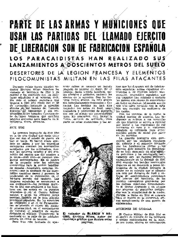 BLANCO Y NEGRO MADRID 14-12-1957 página 25