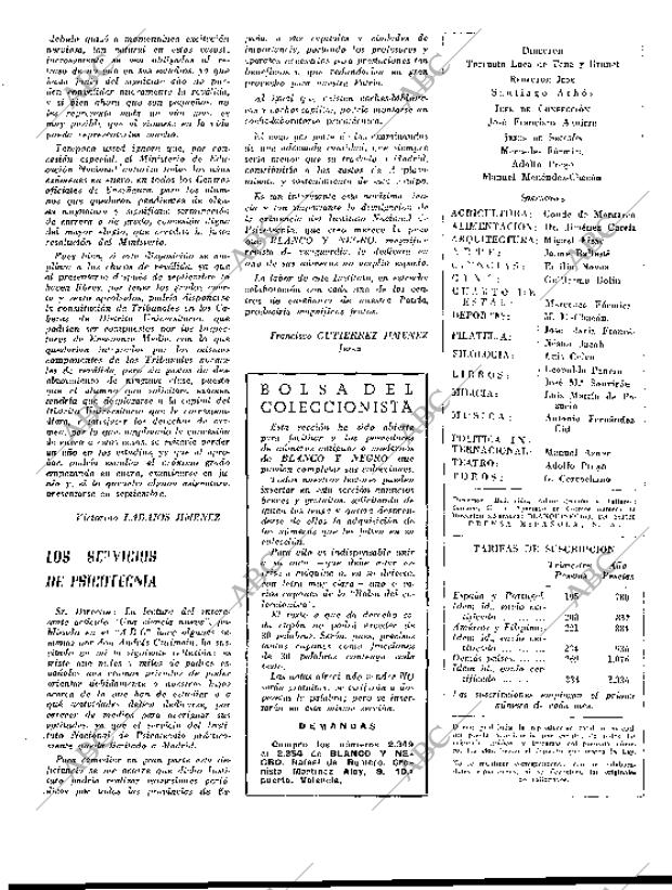 BLANCO Y NEGRO MADRID 14-12-1957 página 7
