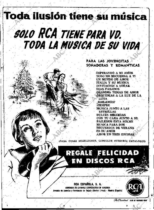 ABC MADRID 15-12-1957 página 38