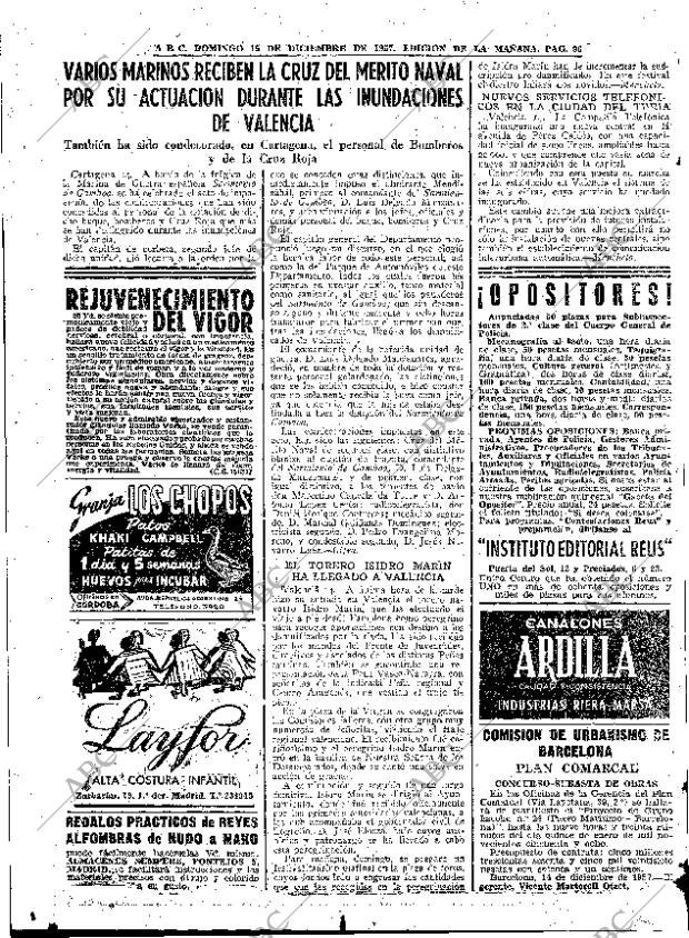 ABC MADRID 15-12-1957 página 96