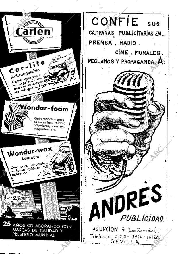 ABC SEVILLA 15-12-1957 página 40