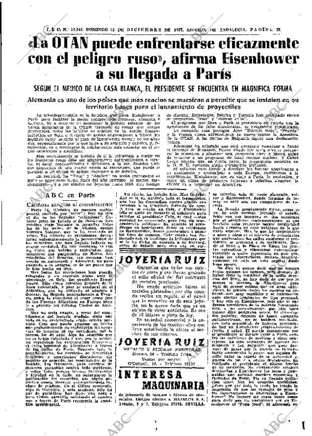 ABC SEVILLA 15-12-1957 página 51