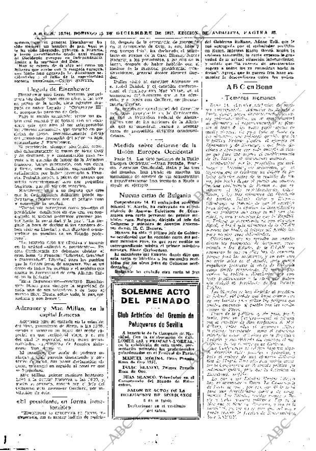 ABC SEVILLA 15-12-1957 página 52