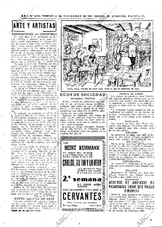 ABC SEVILLA 15-12-1957 página 61