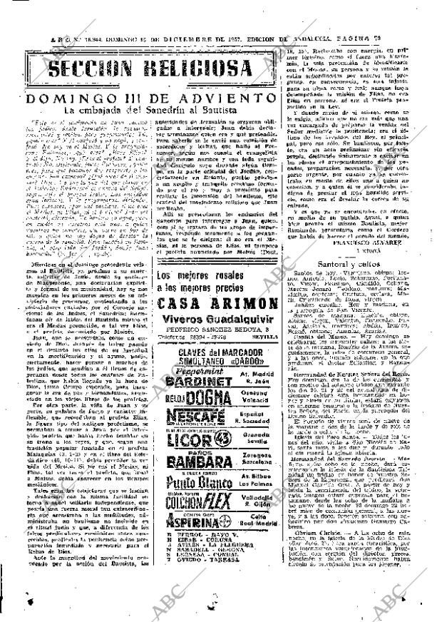 ABC SEVILLA 15-12-1957 página 70