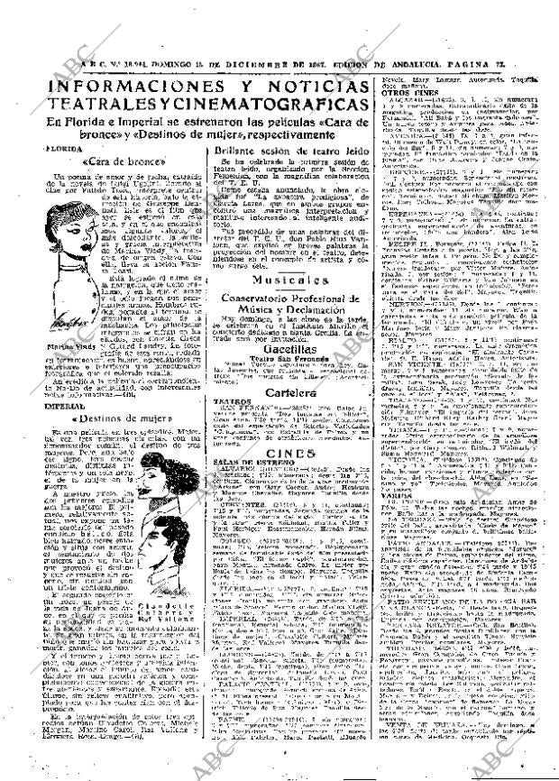 ABC SEVILLA 15-12-1957 página 73