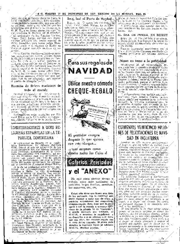 ABC MADRID 17-12-1957 página 36