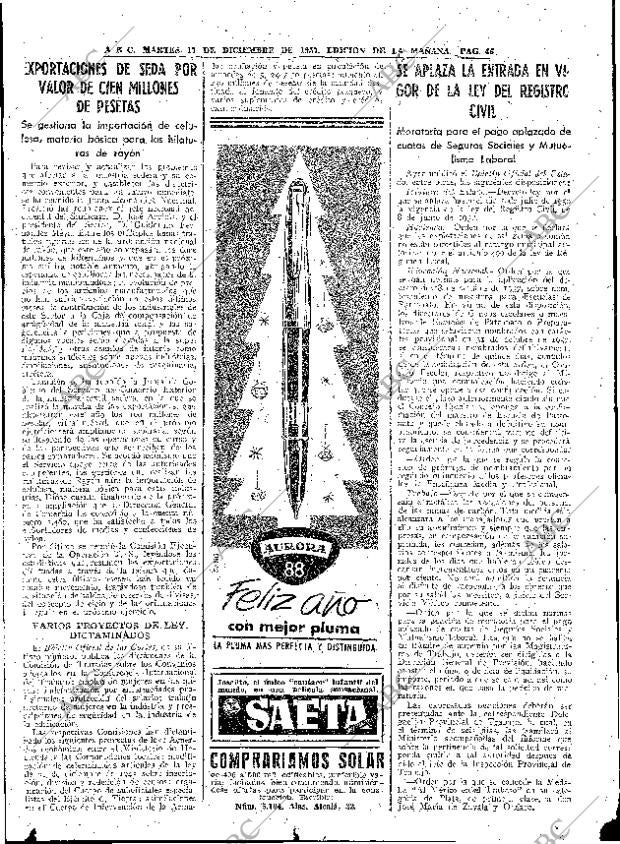 ABC MADRID 17-12-1957 página 46