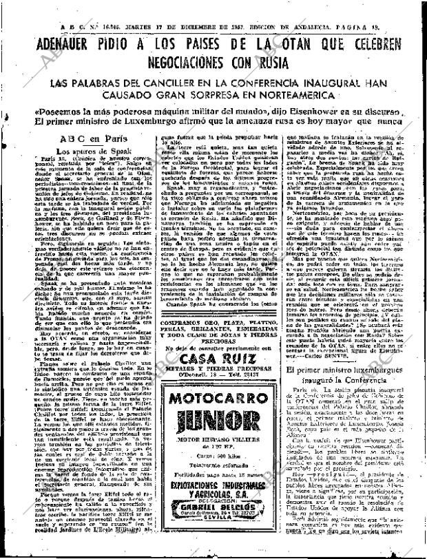 ABC SEVILLA 17-12-1957 página 19