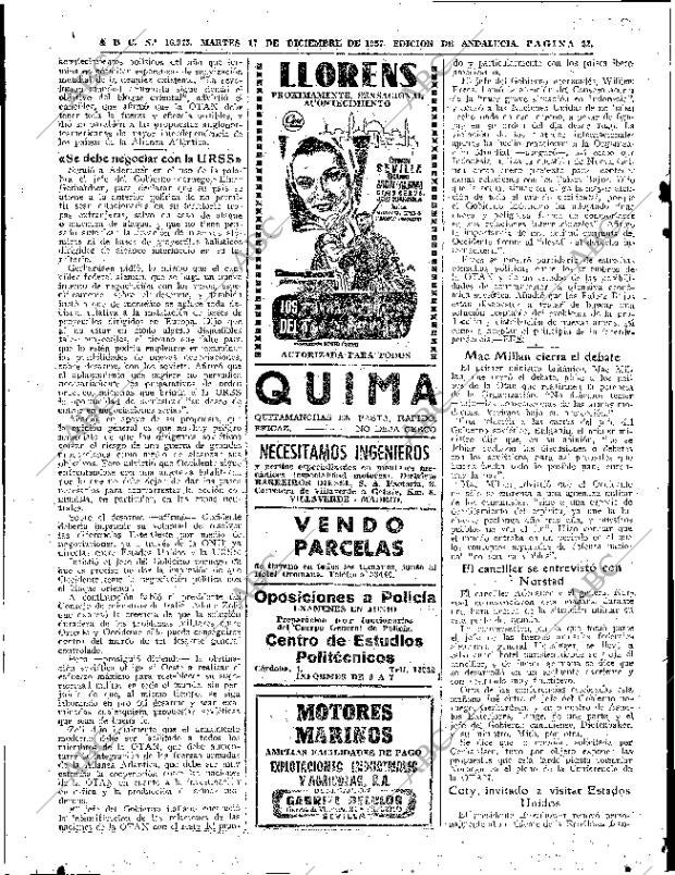 ABC SEVILLA 17-12-1957 página 22