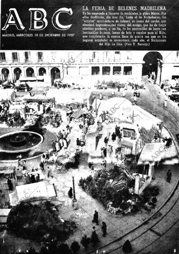 ABC MADRID 18-12-1957 página 1