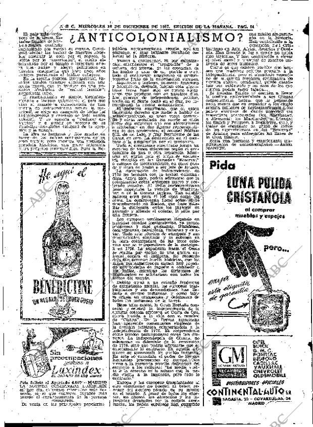 ABC MADRID 18-12-1957 página 54